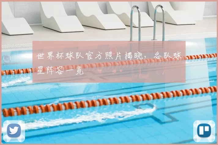 世界杯球队官方照片揭晓,各队球星阵容一览