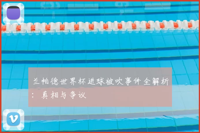兰帕德世界杯进球被吹事件全解析：真相与争议