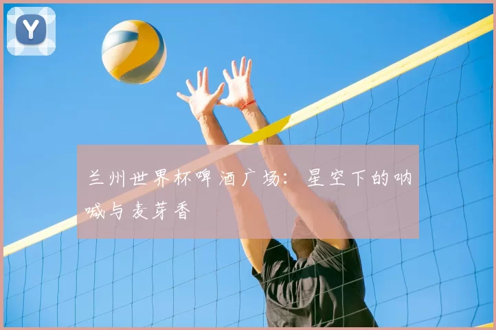 兰州世界杯啤酒广场:星空下的呐喊与麦芽香